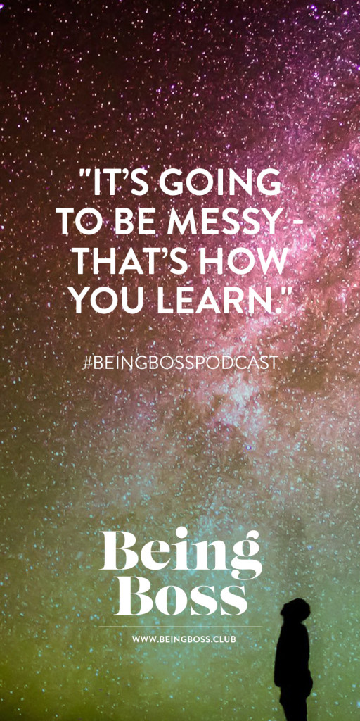 Entrepreneurship is messy