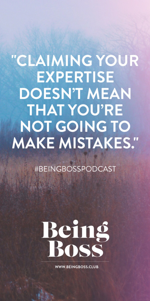 Claiming Expertise and Mistakes