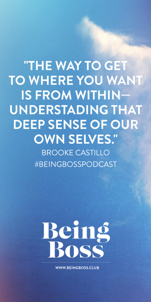 Sense from within Brooke Castillo