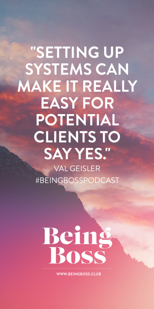 Make it easy for potential clients to say yes