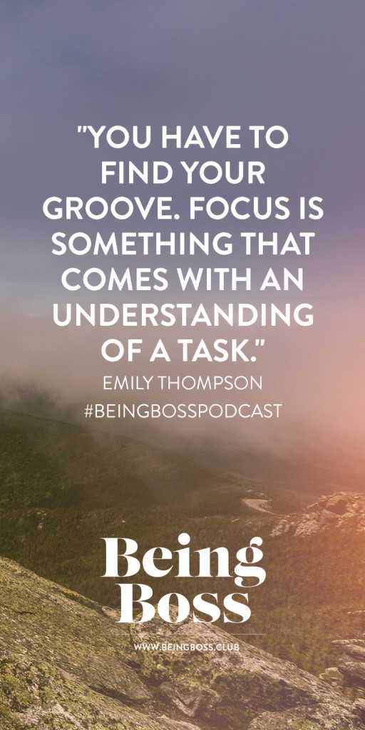 Find your groove