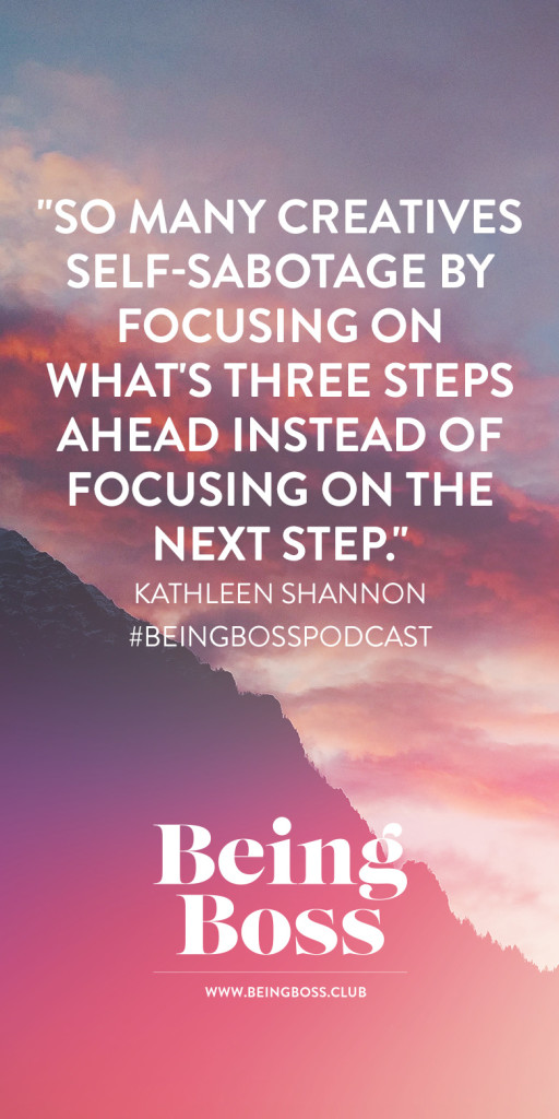 Focus on the next step