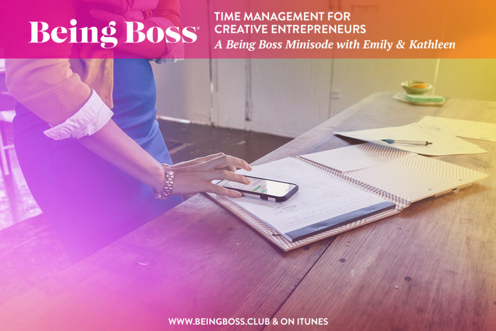 Time Management for Creative Entrepreneurs