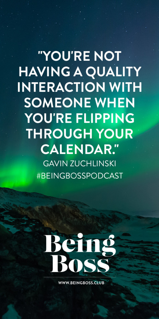 Quality interactions are not about finding an appointment time