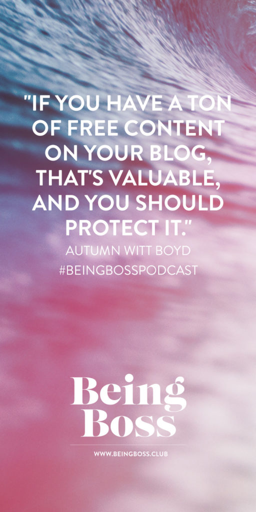 Protect your content