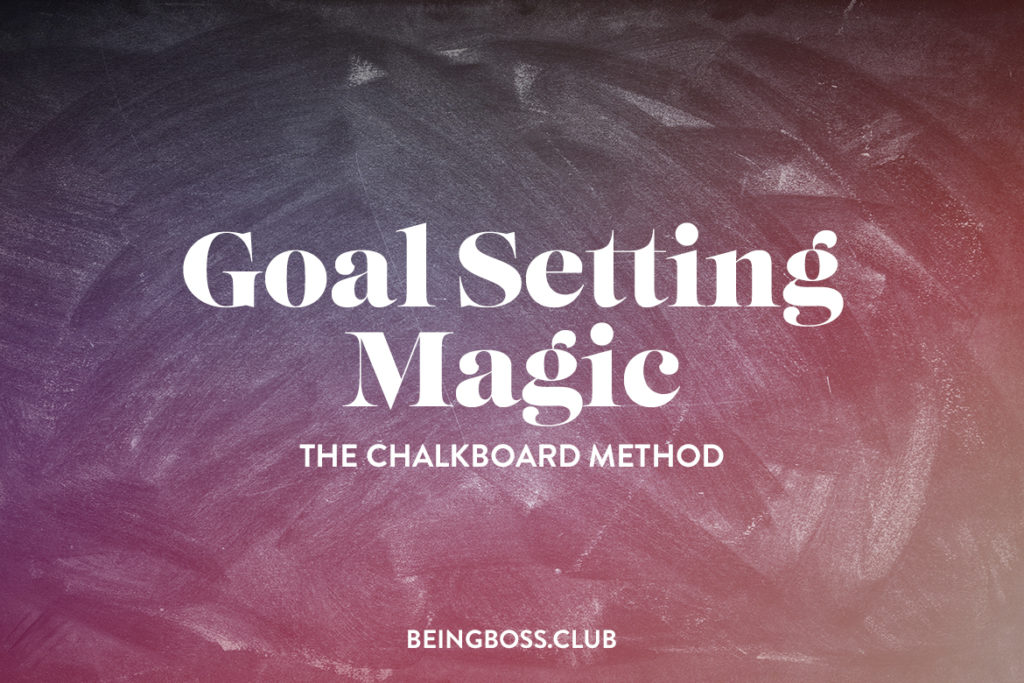 The Chalkboard Method