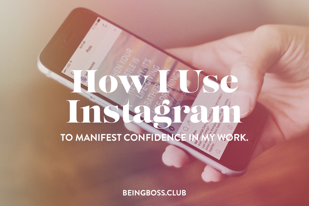 Instagram to manifest confidence