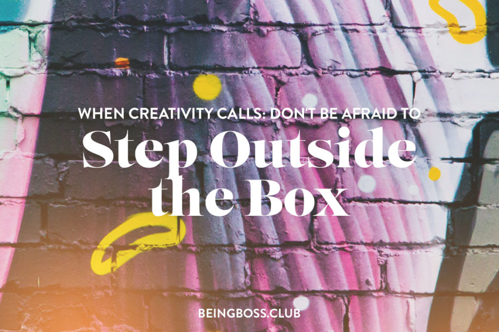 When creativity calls
