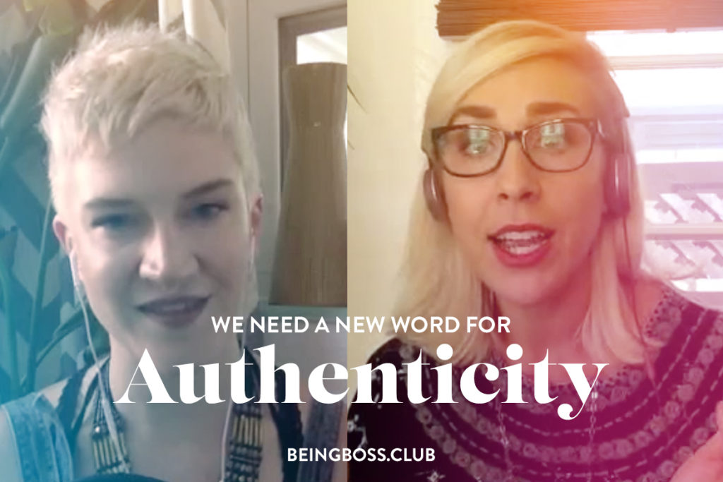 New word for authenticity