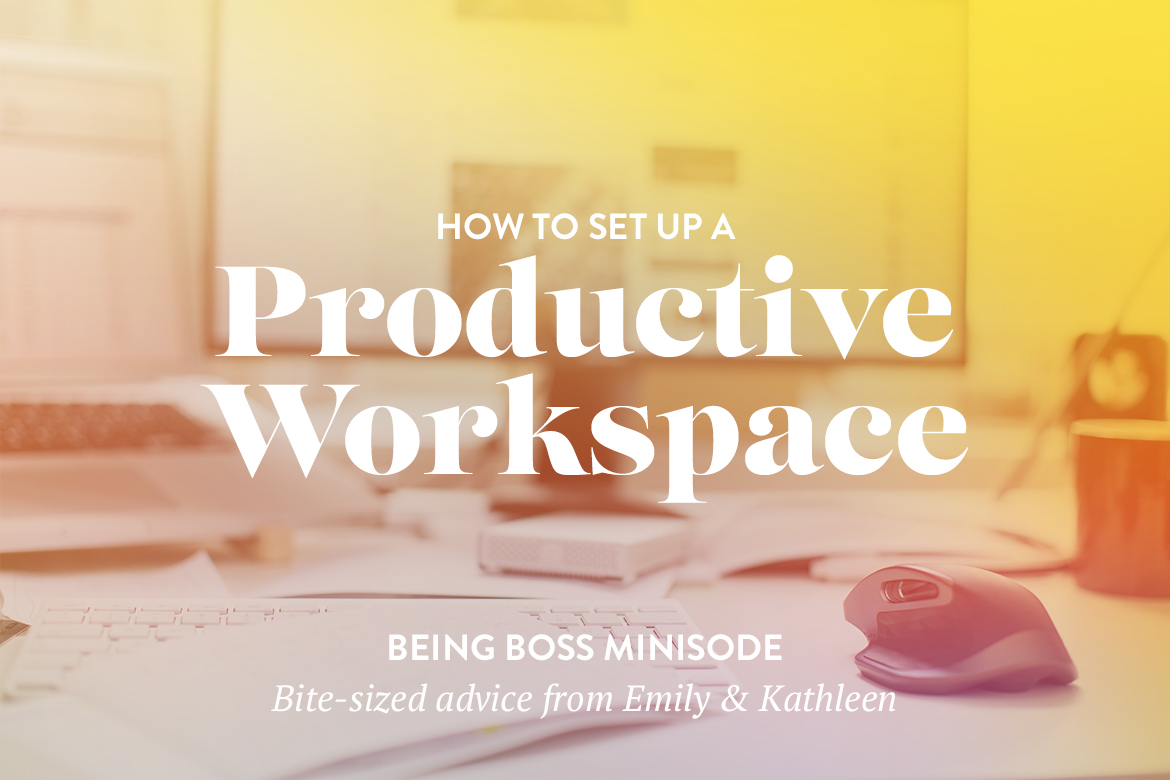 How To Set Up A Productive Workspace How to Set Up a Productive Workspace | Home Office Tips for Entrepreneurs