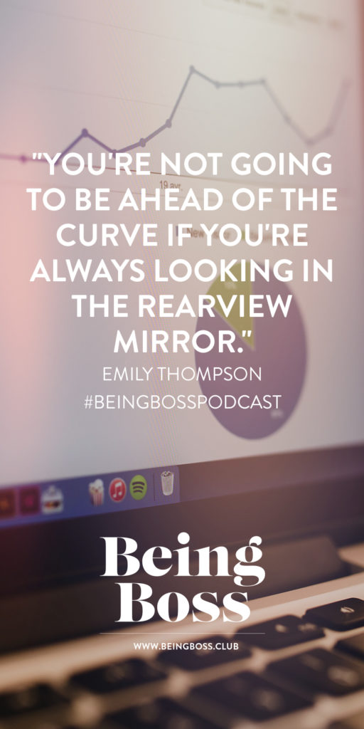 Be ahead of the curve