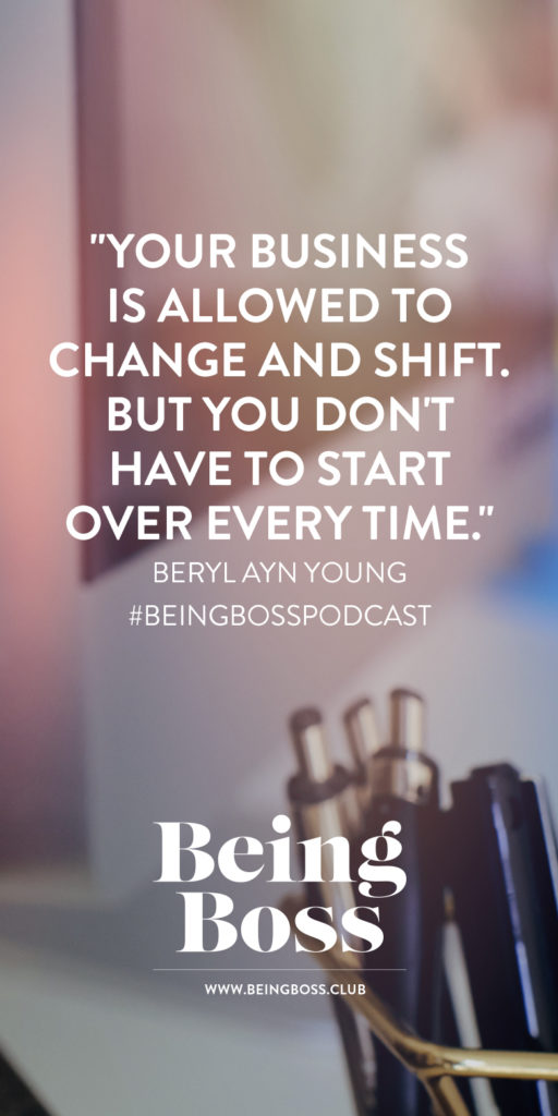 Business is allowed to change and shift