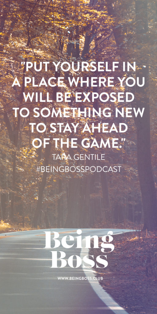 Expose yourself to something new to stay ahead of the game
