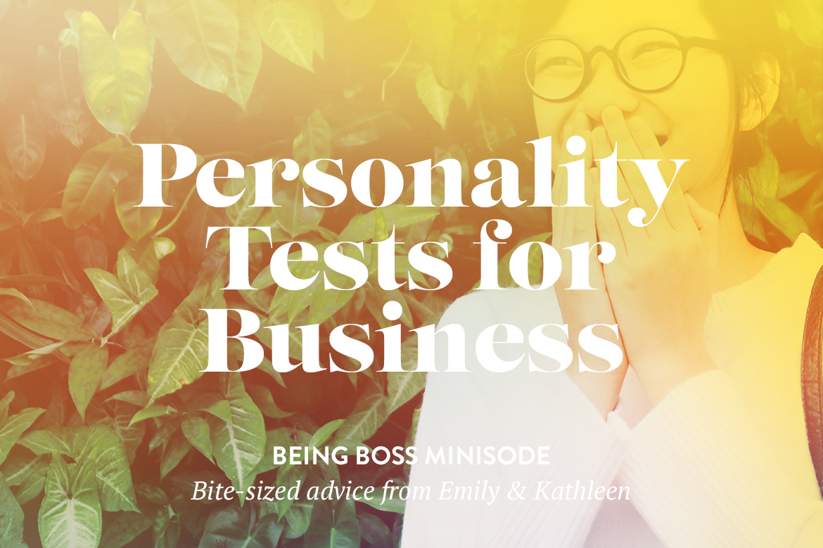 Personality tests business
