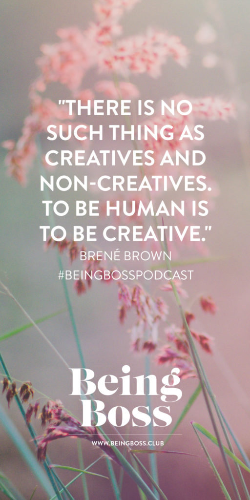 to be human is to be creative