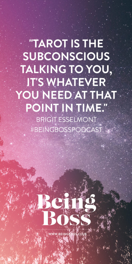 Tarot helps you get in touch with your subconscious