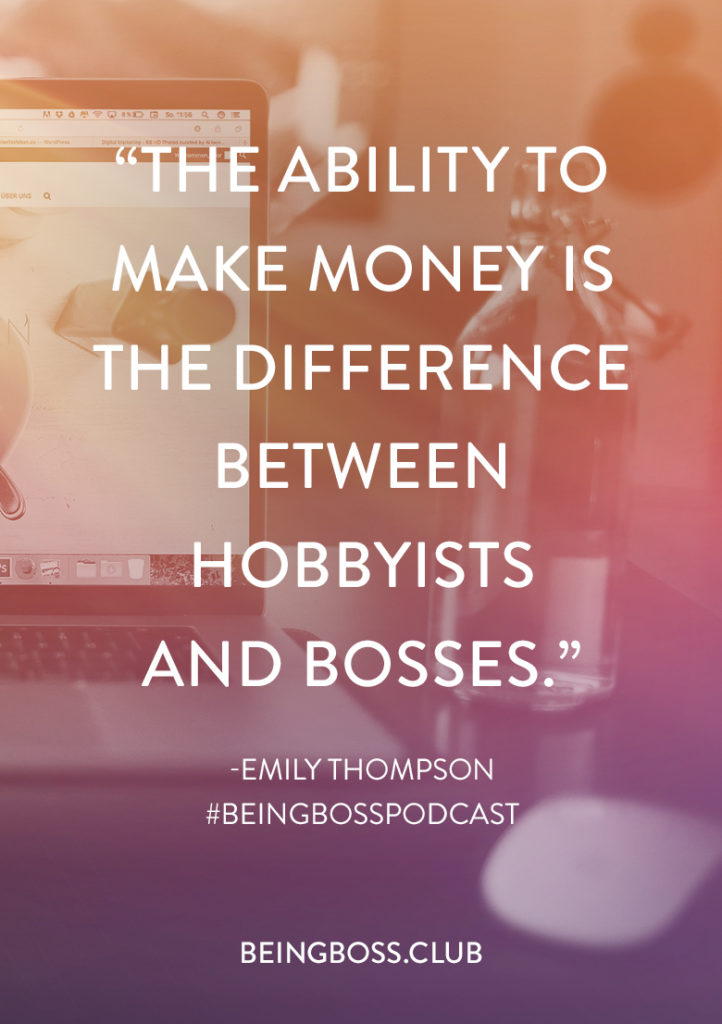 Difference between hobbyists and bosses