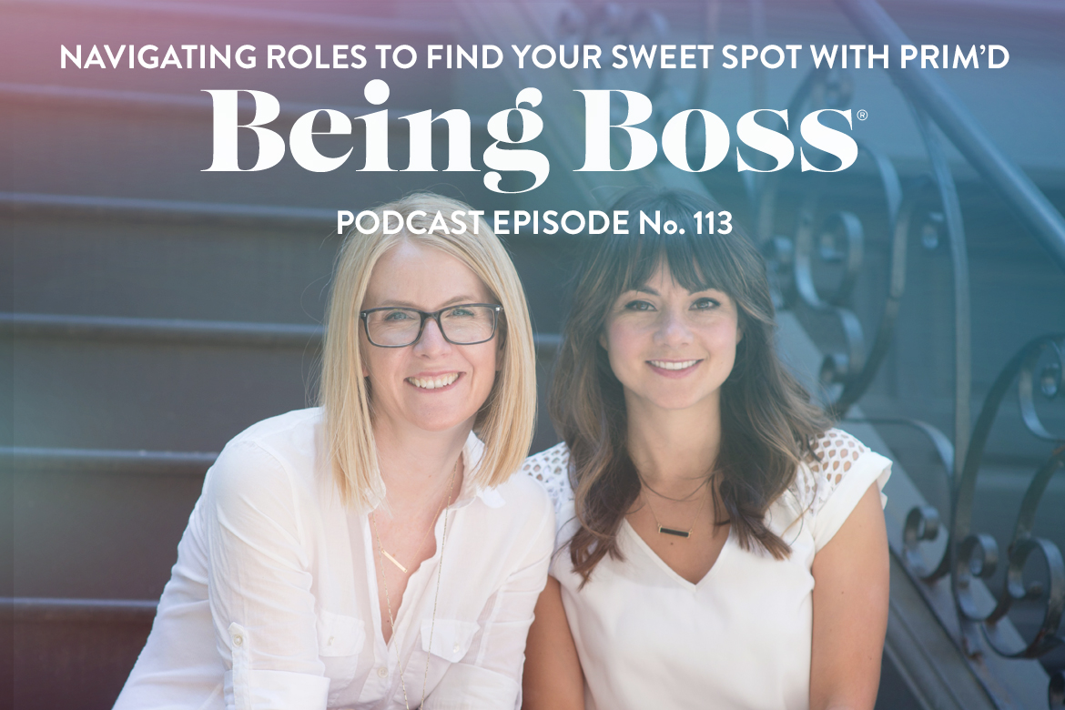 Being Boss Podcast Prim'd Marketing
