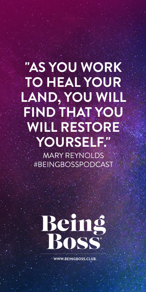 Heal your land & restore yourself