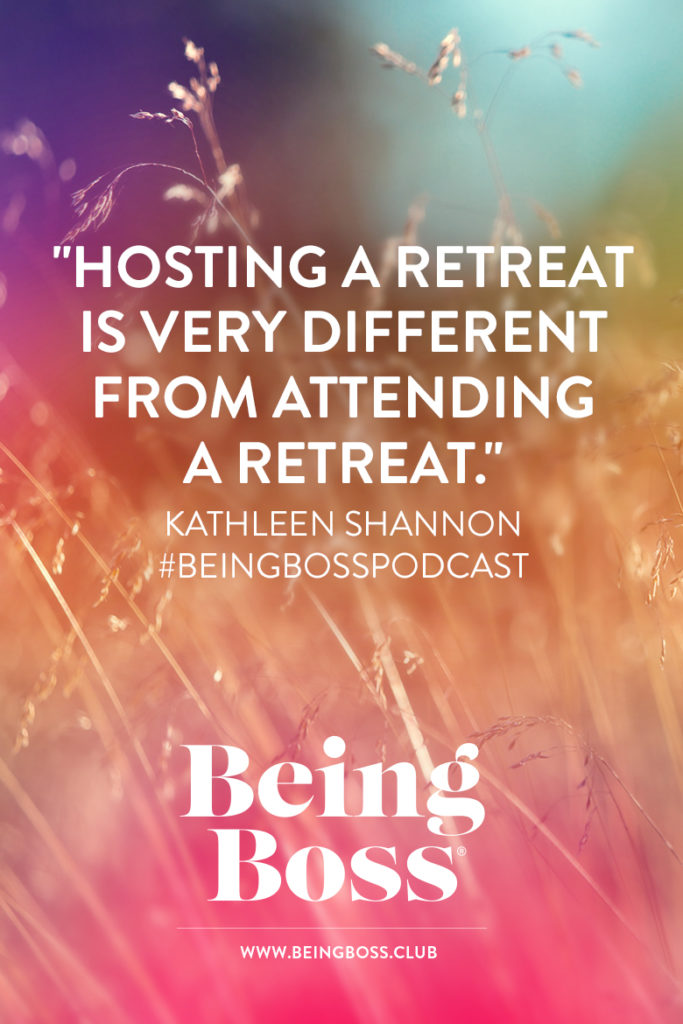 hosting vs attending a business retreat