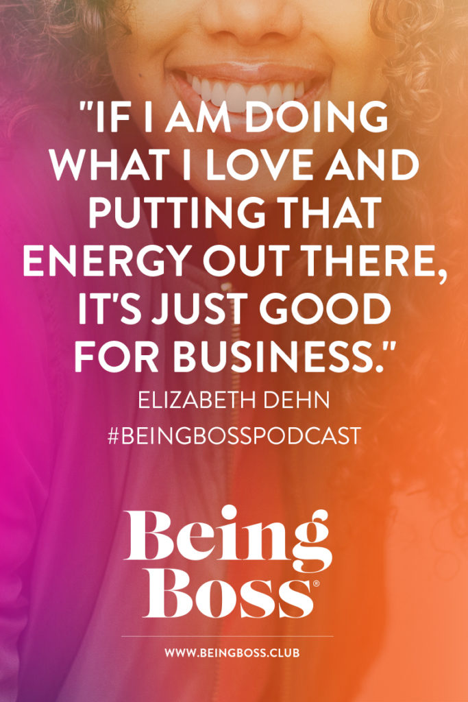 Doing what you love is good for business