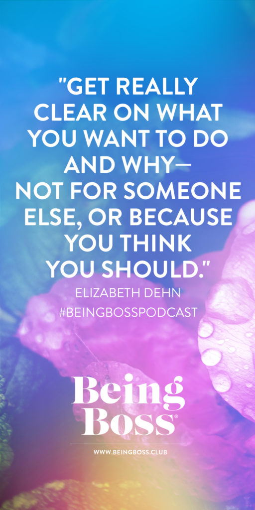 Know what you're doing and why