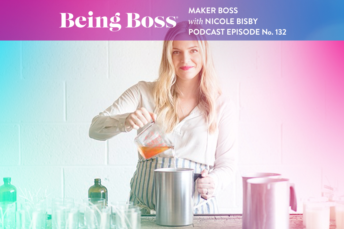 Nicole Bisby on Being Boss Podcast