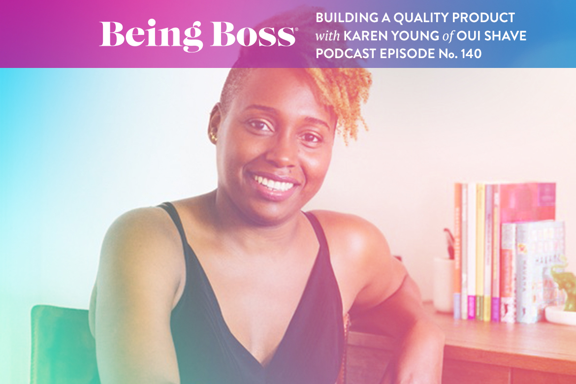 Karen Young on Being Boss Podcast