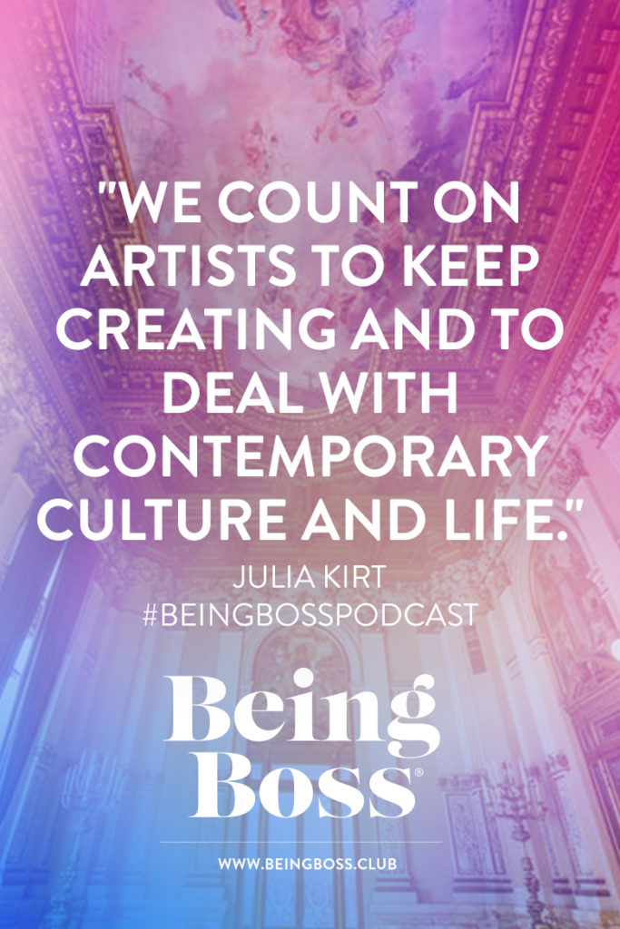 We count on artists