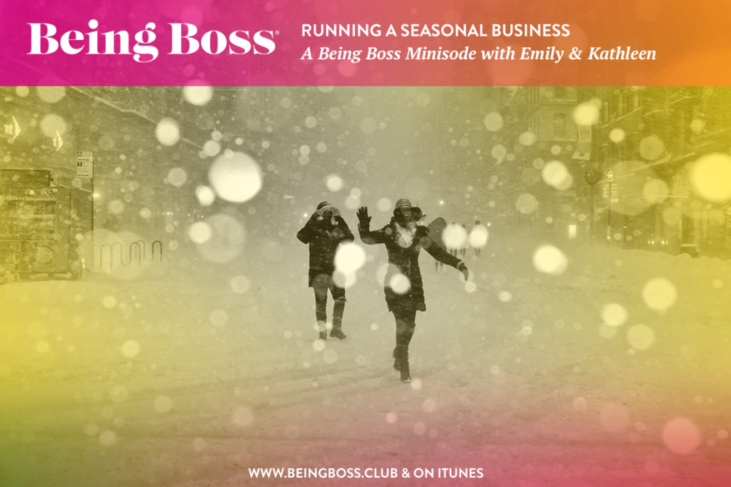 Running a seasonal business