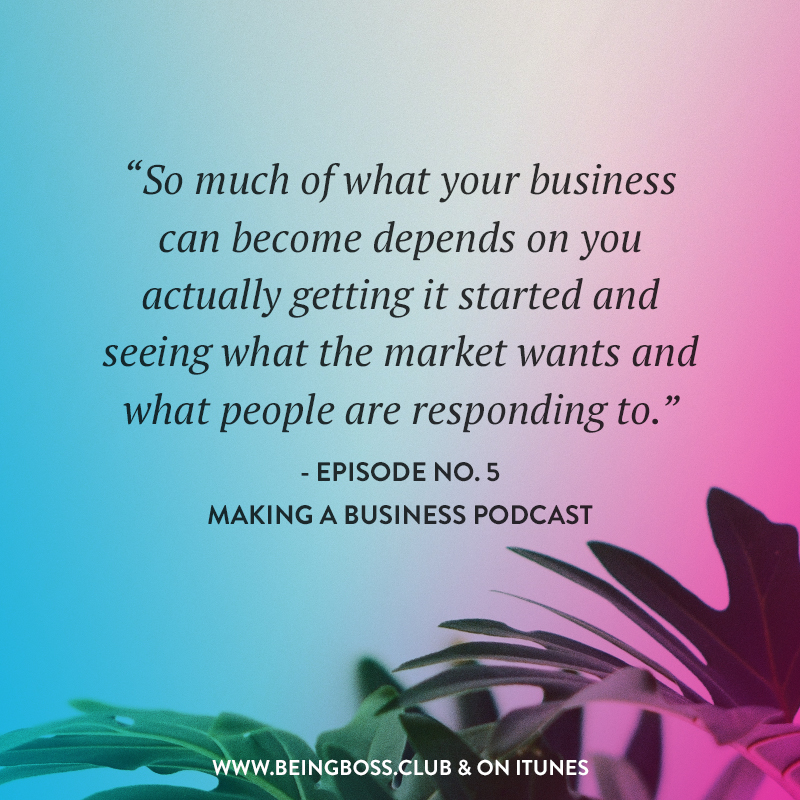 Get your business started and see how people respond