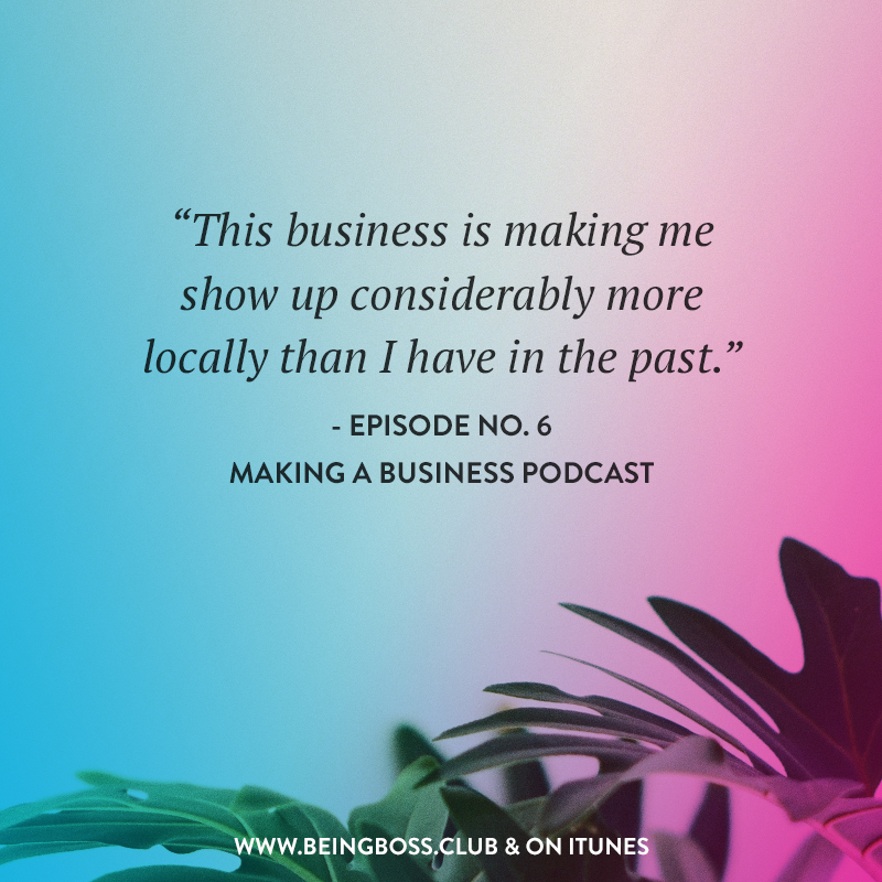 Showing up locally with your business