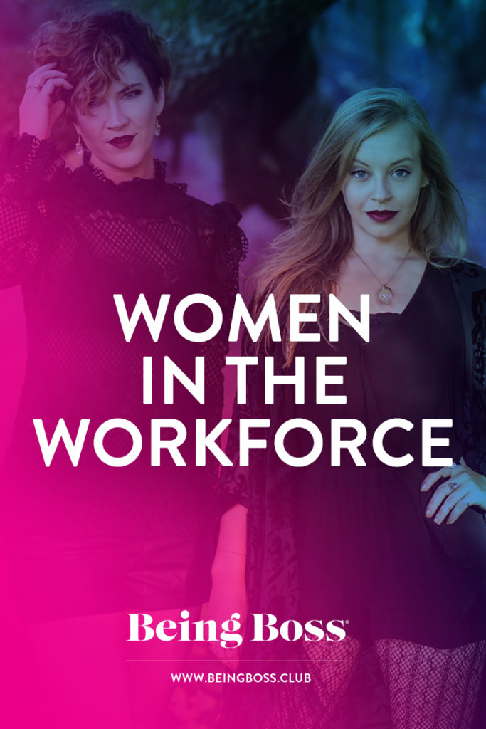 Women in the workforce study on Being Boss Podcast