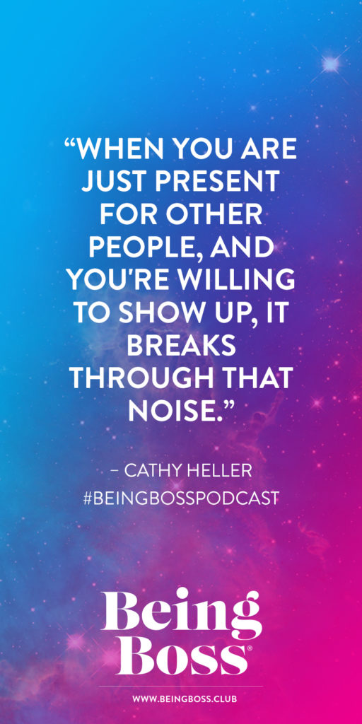 How are you present with other people?