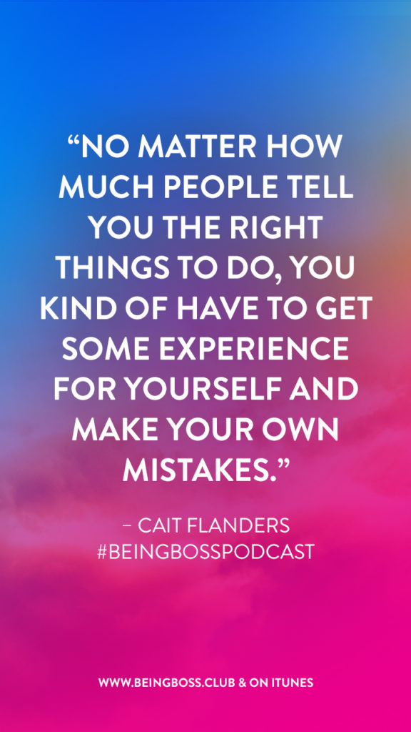 Make your own mistakes