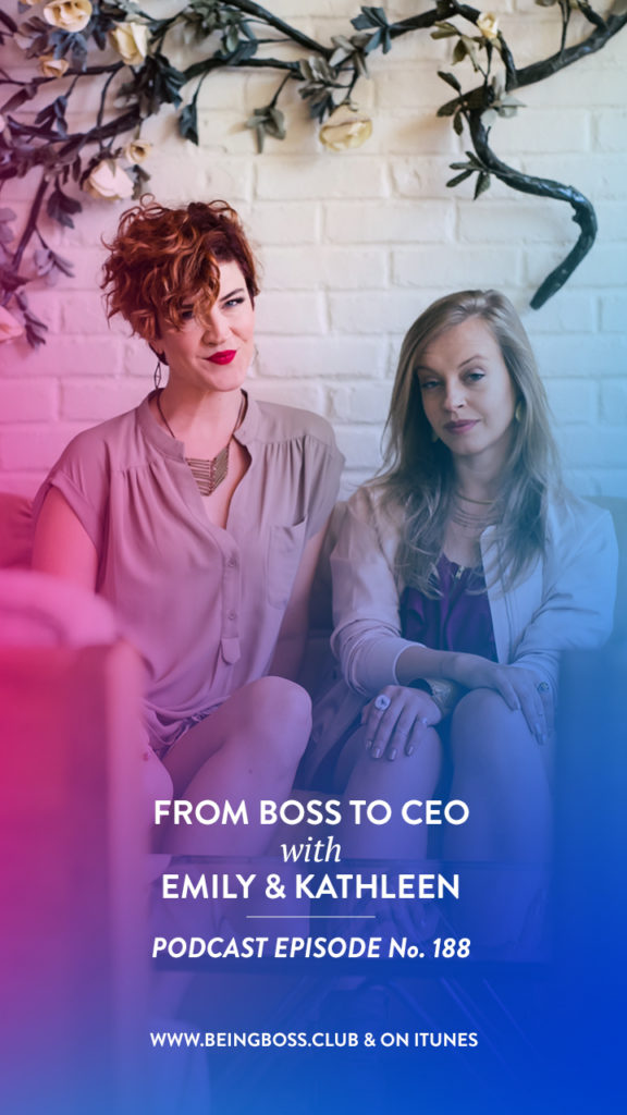 From Boss to CEO on the Being Boss Podcast