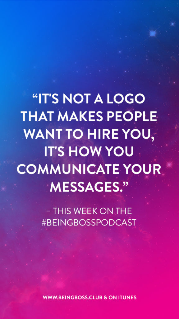 It's not a logo that makes people want to hire you