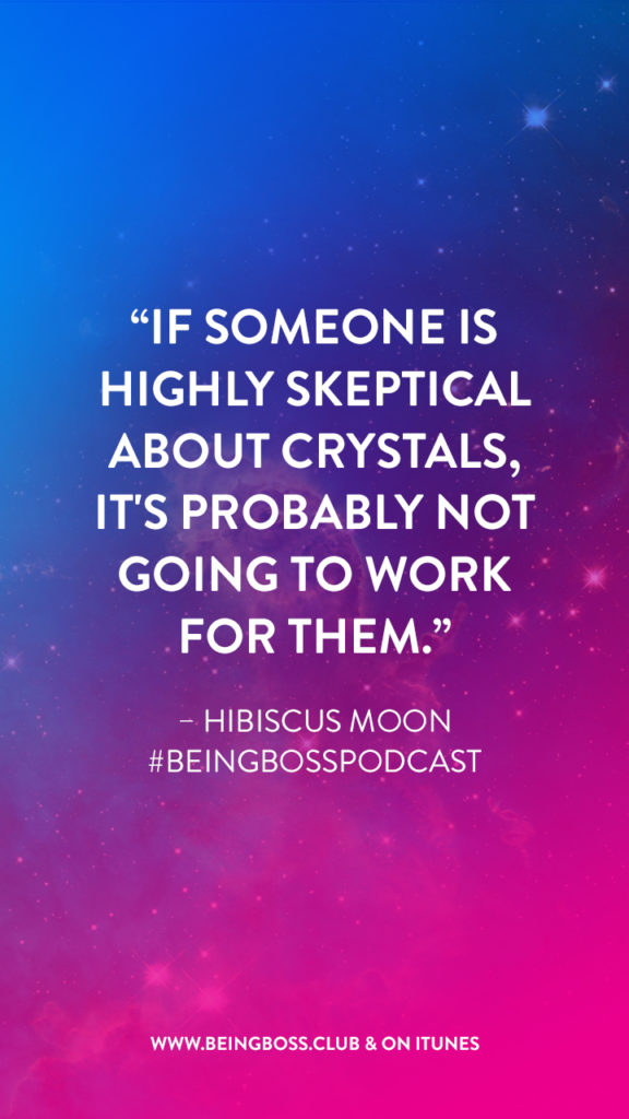 If you're highly skeptical, crystals probably won't work for you