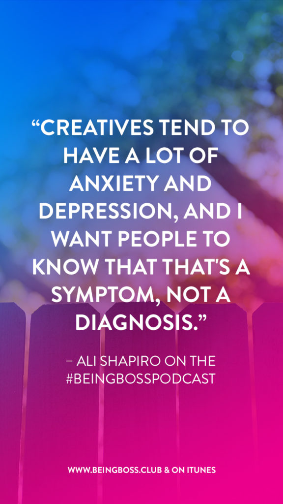 Anxiety & depression in creatives