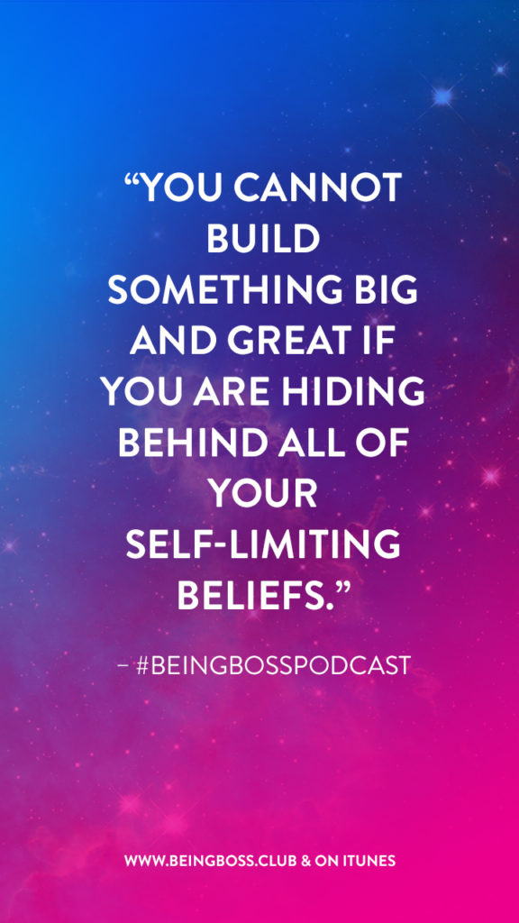 Don't hide behind your self-limiting beliefs